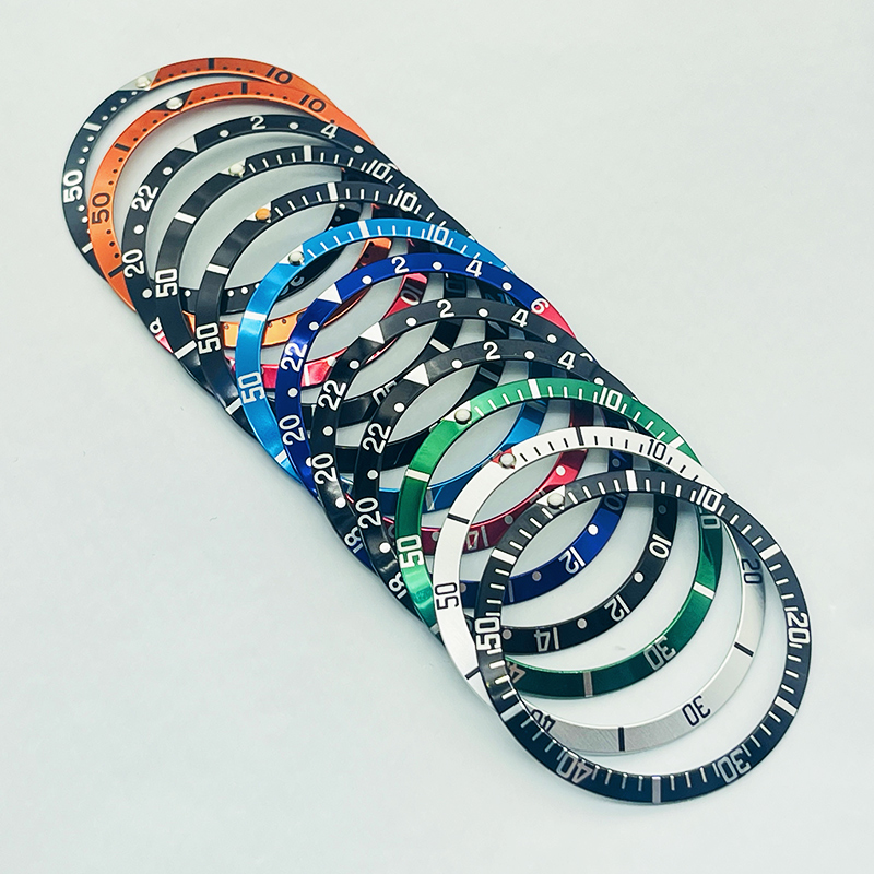 Reel Case - 36.5mm moldura de relógio de alumínio