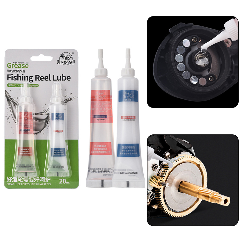 Reel Oil - Carretel de pesca graxa carretel cuidados