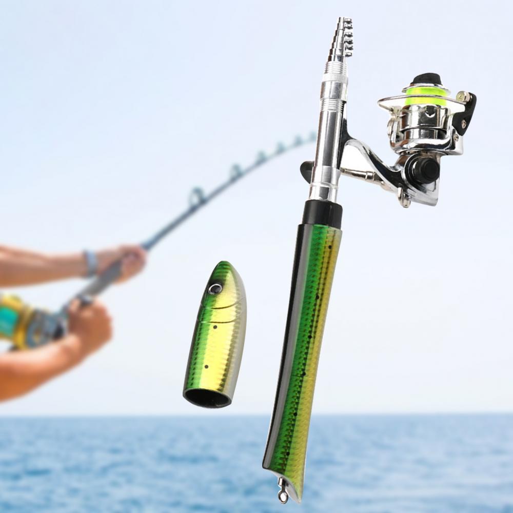 1.4m mini vara de pesca no gel - Ice Fishing Reel avaliação e preço