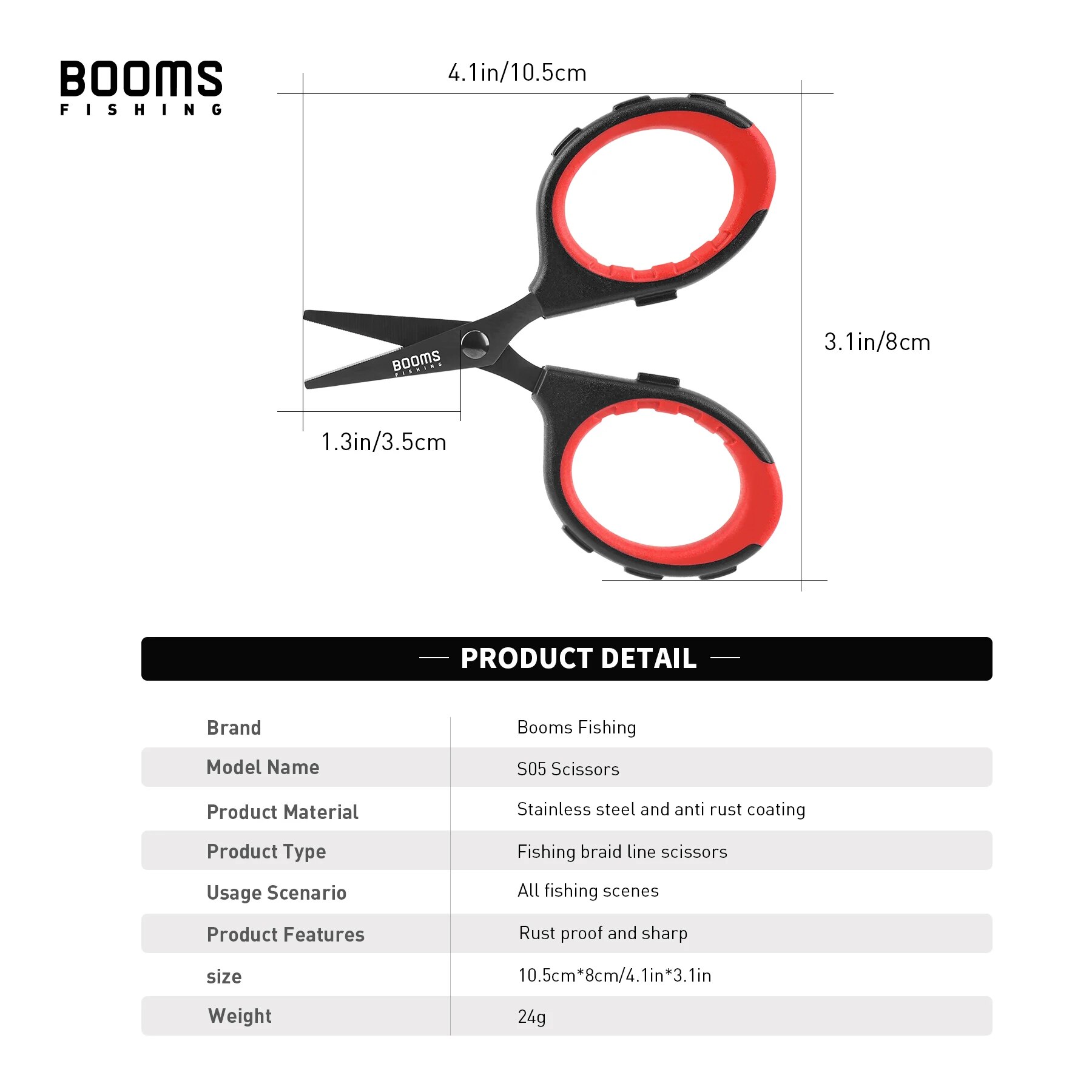Booms Fishing-S05 Braid Wire S - Baitcasting Reel avaliação e preço