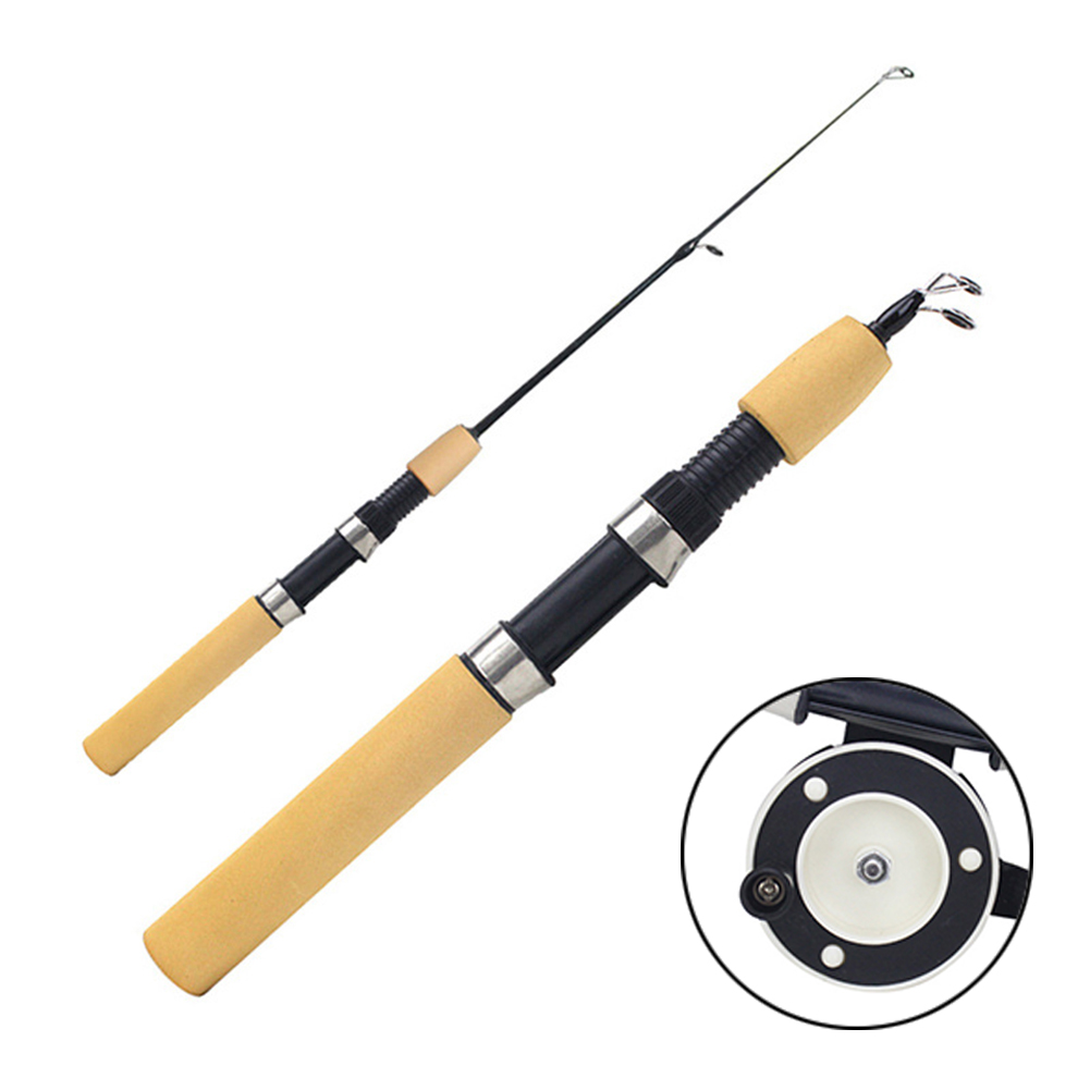 Vara de Pesca no Gelo Portátil - Ice Fishing Reel avaliação e preço