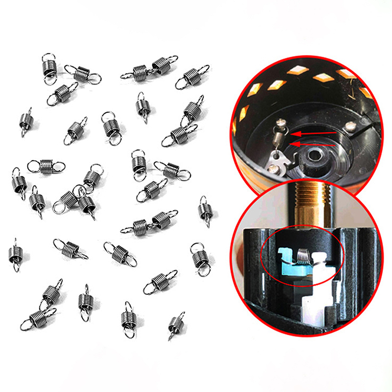 Novo Kit com 10 Peças: Mola de - Reel Repair Kit avaliação e preço