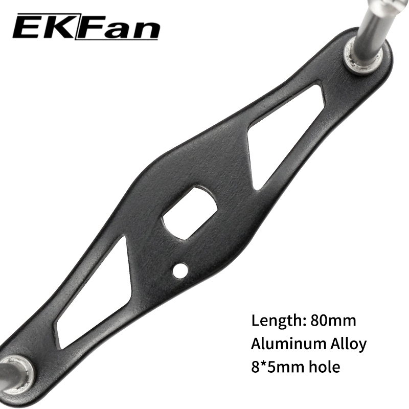 Manivela de Alumínio EKFan 80M - Reel Handle avaliação e preço