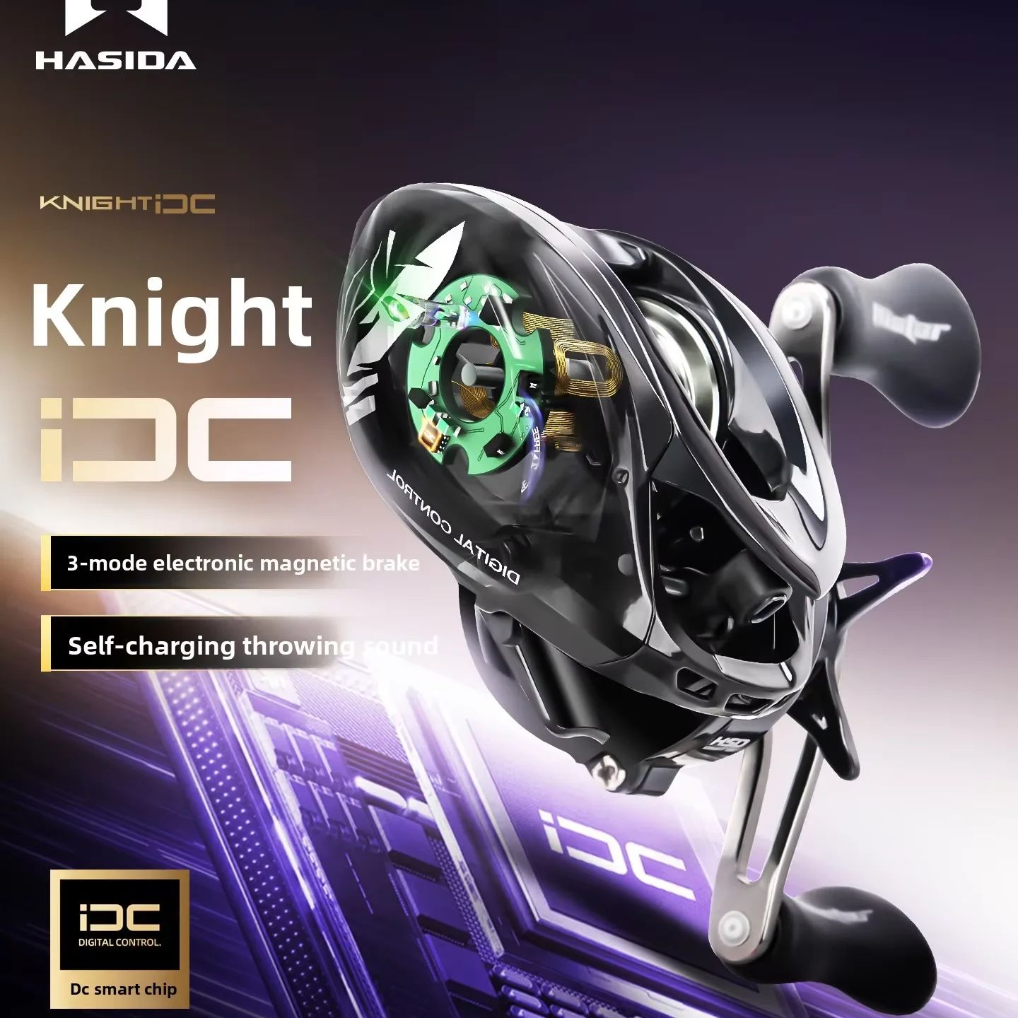 Carretilha HASIDA Knight DC Ul - Electric Reel avaliação e preço